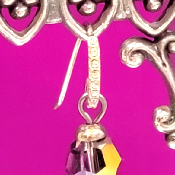 BRIGHTON RETIRED CANNES SMOKEY BOREALIS CRYSTALS NWT - Picture 3 of 5